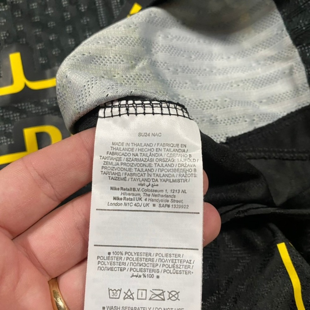 Nike Al-Ittihad Club Jersey Mens M 2024-25 Aouar 10 Soccer Football Kit - Picture 5 of 13